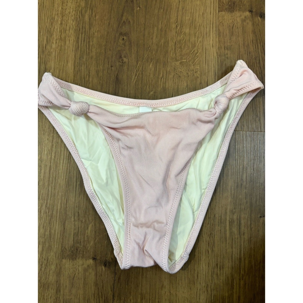 ONIA Light Pink High Cut Bikini Bottoms XS NWOT